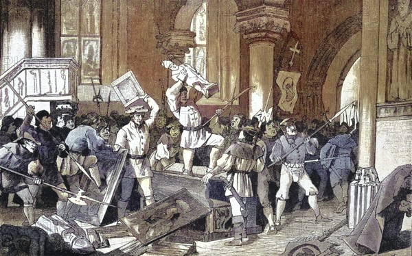 German Peasants' War, 1524-1526, iconoclasm in Mühlhausen/German Peasants' War, iconoclasm in