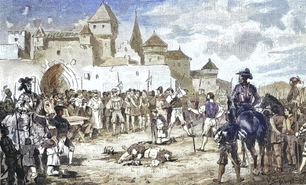 German Peasants' War, 1524-1526, Das Blutgericht zu Schorndorf/German Peasants' War, The Blood