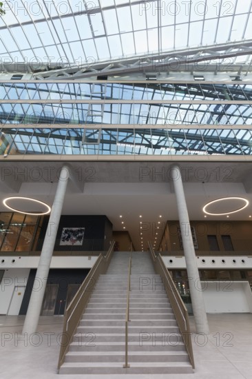 EUREF-Campus Düsseldorf, access to the offices, European Energy Forum for Climate Protection and