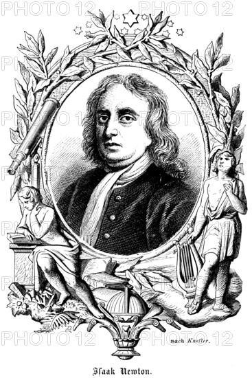 Isaac Newton (1642-1726), University of Cambridge, President of the Royal Society, important