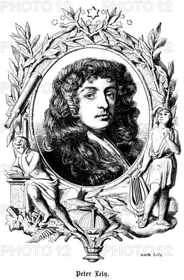 Sir Peter Lely (1618-1680) Dutchman, then English citizen, artist, English painter, court painter