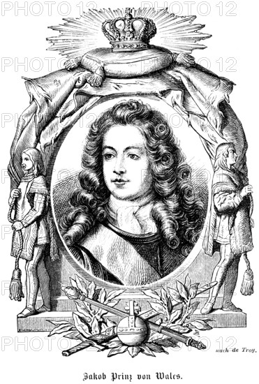 James Prince of Wales, James Francis Edward Stuart (1688-1766) Pretender to the Scottish and