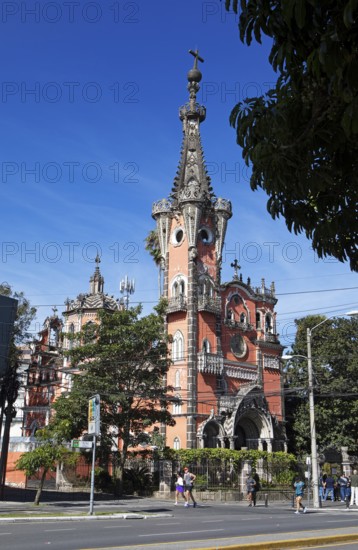Church or Iglesia Yurrita or Iglesia Nuestra Señora de las Angustias, Zone 4, Guatemala City,