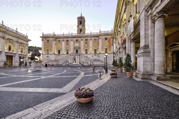 Palazzo Nuovo, Senators' Palace (Palazzo Senatorio), Conservators' Palace (Palazzo dei