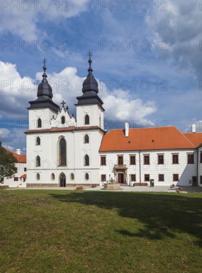Trebic, Czech Republic, Moravia. St Procopius Basilica