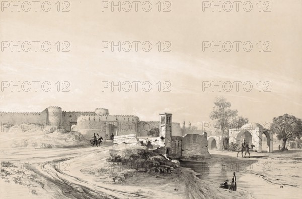The Porte de Chimran, Porte de Shimran or Shemran-To, historic city gate in northern Tehran, which