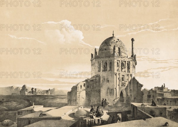 Chah-Khodah-Bendeh, Sultan Muhammad Chodabande, oil sheikh mausoleum, Soltaniyeh Cathedral, one of