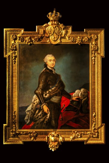 Portrait of Stanislaw August Poniatowski, King of Poland, Ubaldo Buonvicino, 18th century,