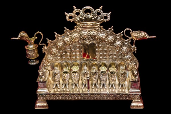 Silver, Prussia 1886, Old Synagogue — Museum of Krakow's Jewish History, 15th century, Kazimierz