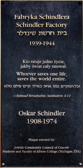 Schindler's Emaillefabrik — Holocaust Museum about the time of the German occupation, Podgorze,
