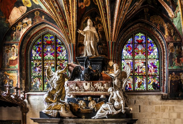 Tomb of Kajetan Soltyk, Holy Cross Chapel, also Jagiellonian Chapel, burial chapel for King Casimir