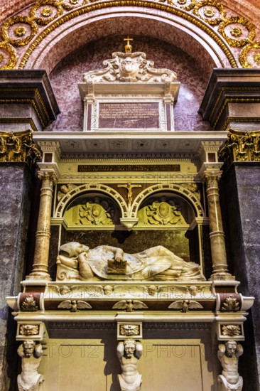 Tomb of Filip Padniewski in the Potocki Chapel, by Jan Michalowicz in High Renaissance style, 1575,