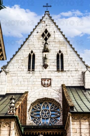 West façade on Romanesque foundations, Wawel Cathedral, Coronation and Burial Church of the Kings