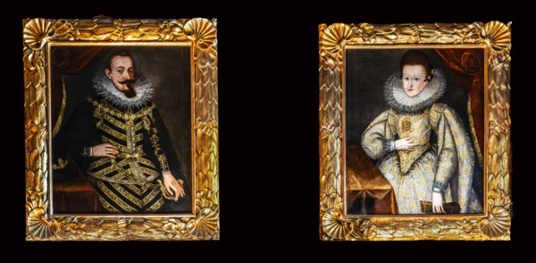 Portrait of King Sigismund III and Constanze of Austria, Queen of Poland, 1605-1610, Wawel Royal