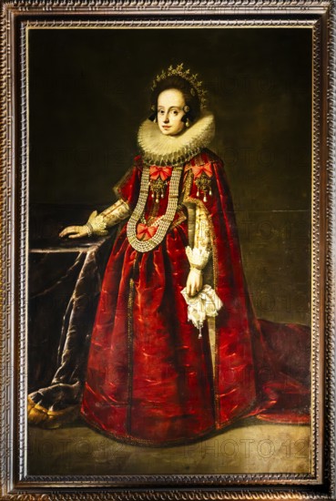 Portrait of Constanze of Austria, Queen of Poland, around 1605, Wawel Royal Castle, former