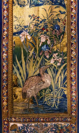 Tapestry, Wawel Royal Castle, former residence and seat of government of the kings of Poland,