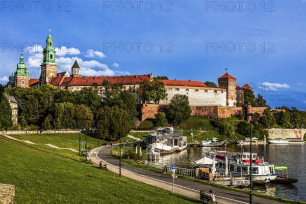 Wawel Castle, Wawel Castle, former center of Polish monarchy founded around 1000, UNESCO World