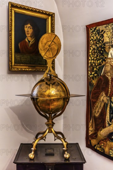 Copernicus Room, Collegium Maius oldest building of the Jagellonian University, 1364, Krakow,