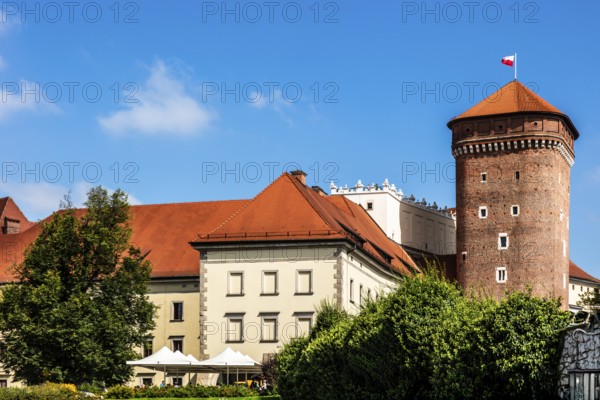 Senate Tower, Wawel Castle, Wawel Castle, former center of Polish monarchy, founded around 1000,