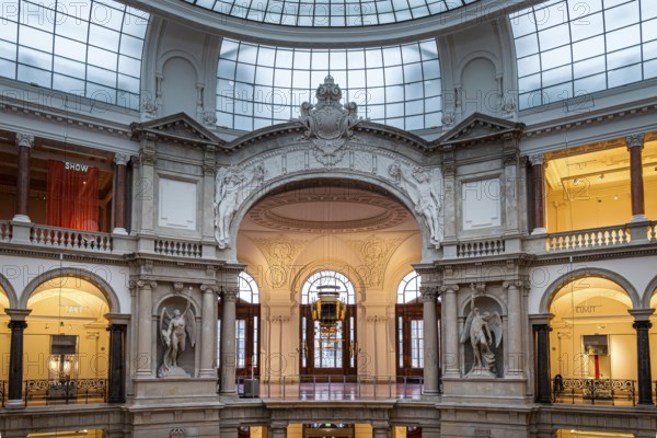 Interior design at the Museum of Communication on Leipziger Straße in Berlin Mitte, Classicism,