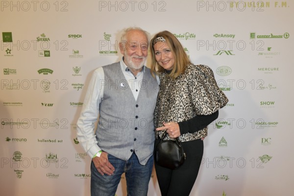 Dieter Hallerforden, Christiane Zander at the 8th jungle party for the start of the RTL show Ich