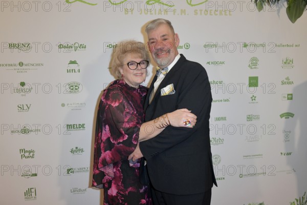 Iris Abel and Uwe Abel (farmer sucht Frau) at the 8th jungle party for the start of the RTL show