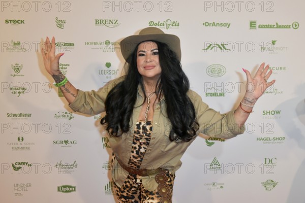 Iris Klein (Katzenberger) at the 8th jungle party for the start of the RTL show Ich bin ein Star -