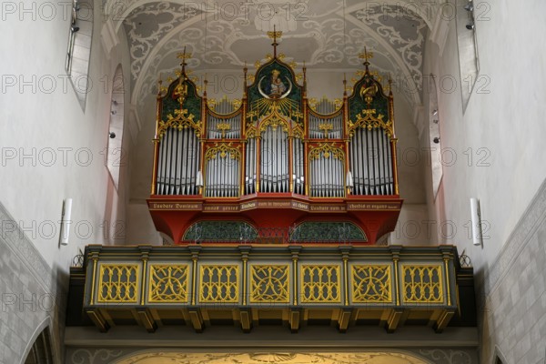 The Radolfzell Cathedral of Our Lady houses a magnificent monk organ, which is considered one of