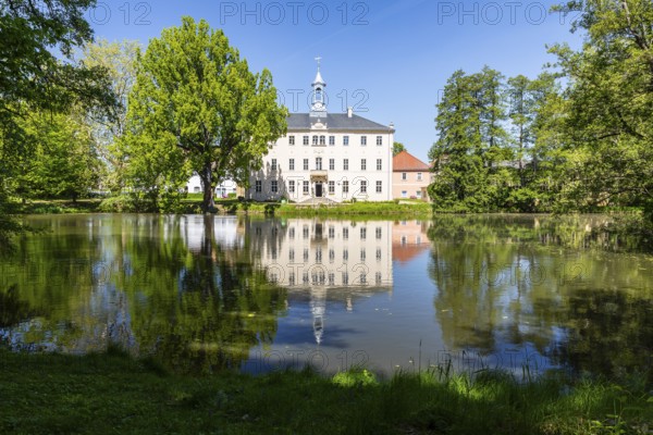 Lauterbach Castle and Palace Park, Ebersbach, Saxony, Germany