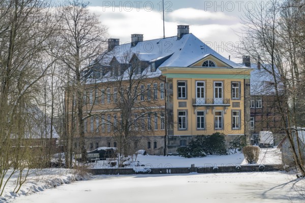 Steinhuder Meer Winter Castle Hagenburg Germany