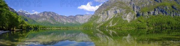 Westende, lakeside, Bohinjsko jezero, Lake Wochein, Bohinj, Upper Carniola, Slovenia