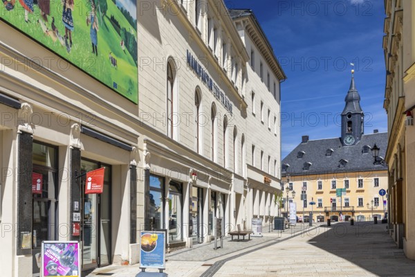 Tourist Information, Manufactory of Dreams and Town Hall of Annaberg, Annaberg-Buchholz, Ore