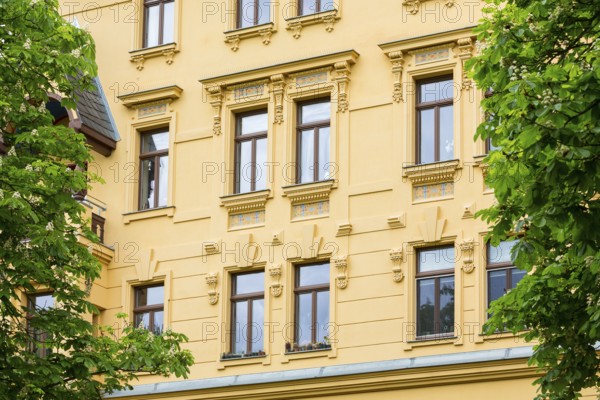 Marianne Brandt House, Art Nouveau villas and Wilhelminian era buildings on Kaßberg, Chemnitz,