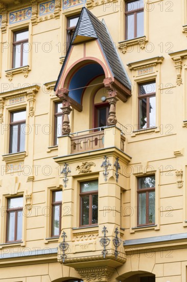 Marianne Brandt House, Art Nouveau villas and Wilhelminian era buildings on Kaßberg, Chemnitz,