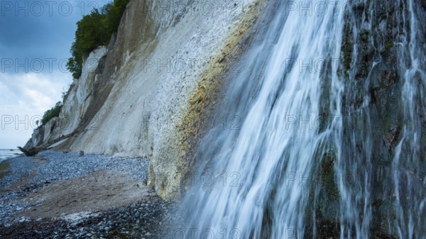 Kiel stream in Jasmund National Park on Rügen, Sassnitz, Rügen, Mecklenburg-Western Pomerania,