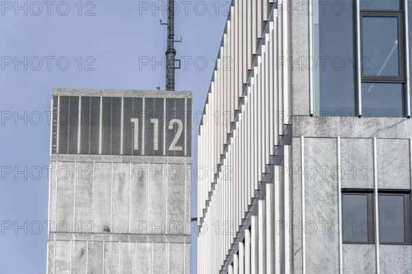 Fire Department, 112, fire station, modern guard, silver façade, fire and rescue station 10,