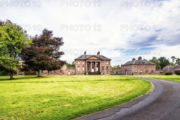 Paxton House, River Tweed, Paxton, Berwick-upon-Tweed, Berwickshire, Scotland, UK