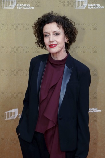 Maria Schrader arriving at the European Film Awards at the House of World Cultures in Berlin on 17