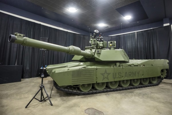 Detroit, Michigan USA - 15 January 2026 - The U.S. Army unveils the M1E3 Abrams tank early