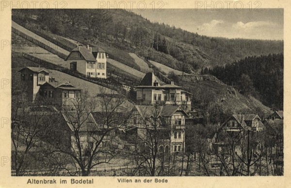 Altenbrak im Harz, district of the town of Thale in the Harz district in Saxony-Anhalt, Germany,