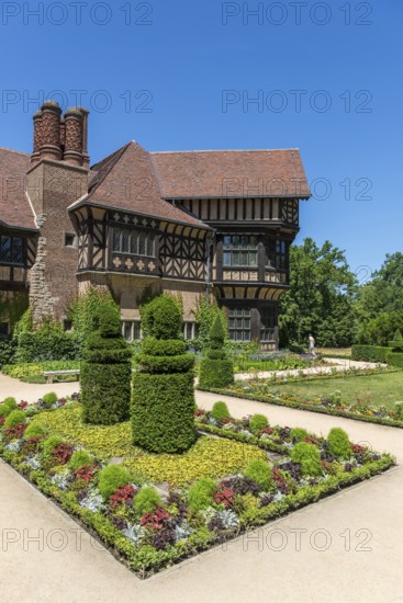 Cecilienhof Palace, location of the Potsdam Conference in the New Garden, Potsdam