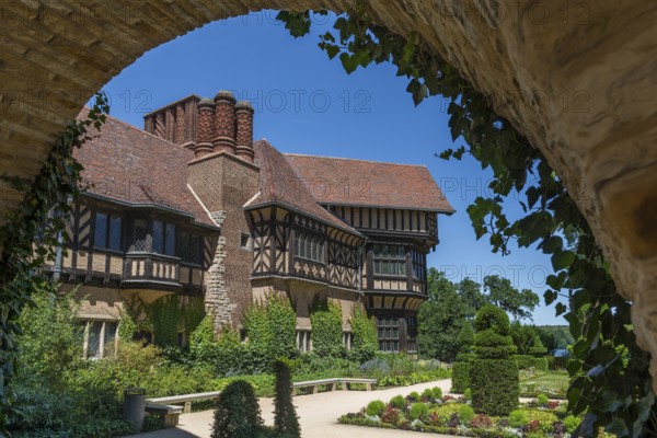 Cecilienhof Palace, location of the Potsdam Conference in the New Garden, Potsdam