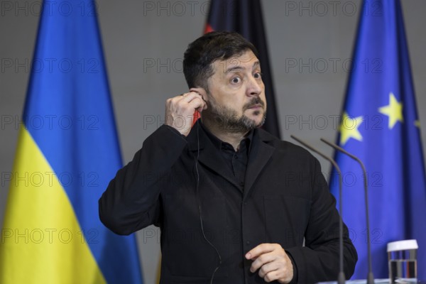 Volodymyr Zelensky (President of Ukraine) and Friedrich Merz (Chancellor of the Federal Republic of