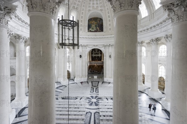 Interior view, St Blasien Cathedral, St. Blasien, Black Forest, Southern Black Forest,