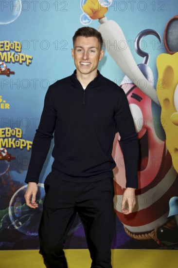 Maximilian Schuster aka YouTuber iCrimax - German premiere of SpongeBob SquarePants: Pirates Ahoy!,