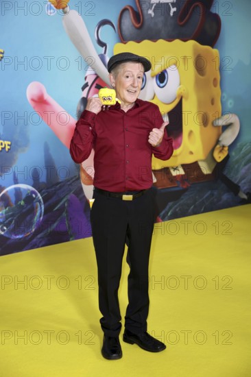 Santiago Ziesmer, German dubbing voice of SpongeBob - German premiere of SpongeBob SquarePants: