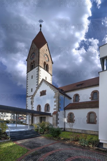 St. Ottokirche, Lauf an der Pegnitz, built around 1900, conversion 1970 to 1971, Ottogasse 5,