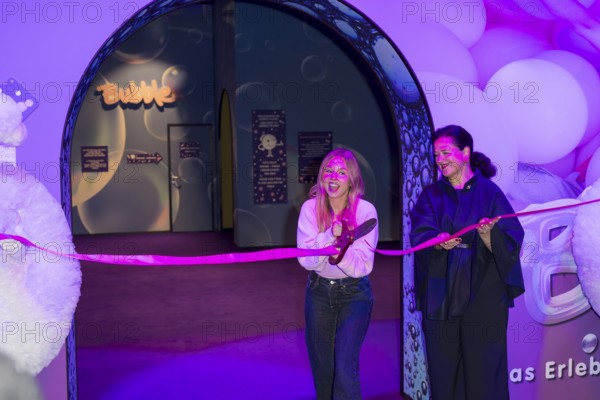 Dalia Mya Schmidt-Foss at the opening of Bubble Planet - The Adventure Museum for All Senses at