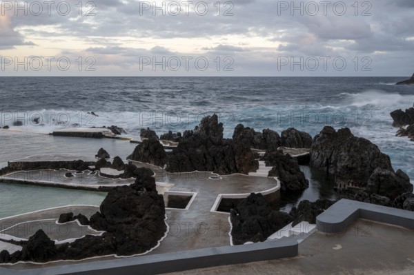 Natural swimming pools, natural swimming pools in volcanic rock, lava pools, natural swimming