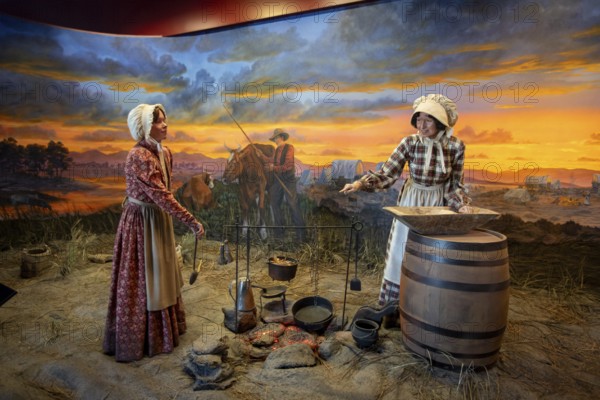 Elko, Nevada - The California Trail Interpretive Center tells the story of the emigrants who